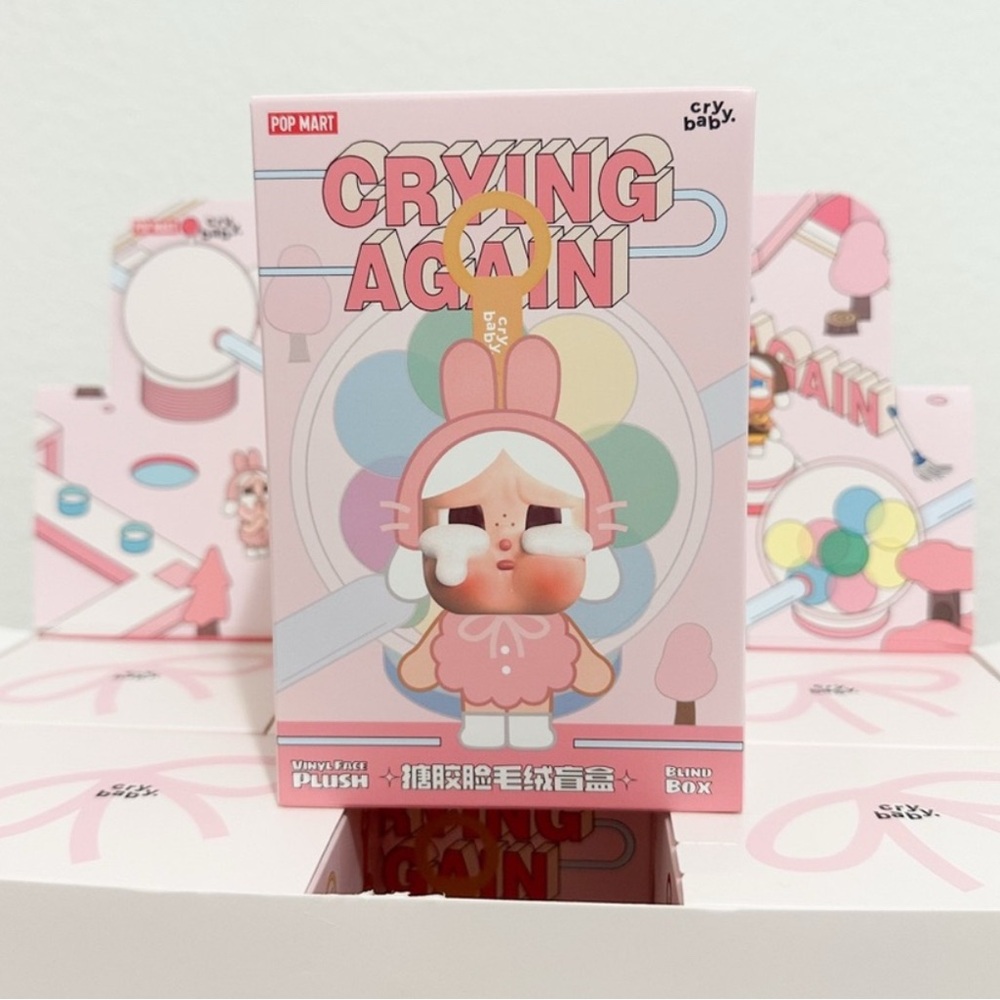 Pop Mart Authentic Unopened Crybaby Crying Again - Blind Box